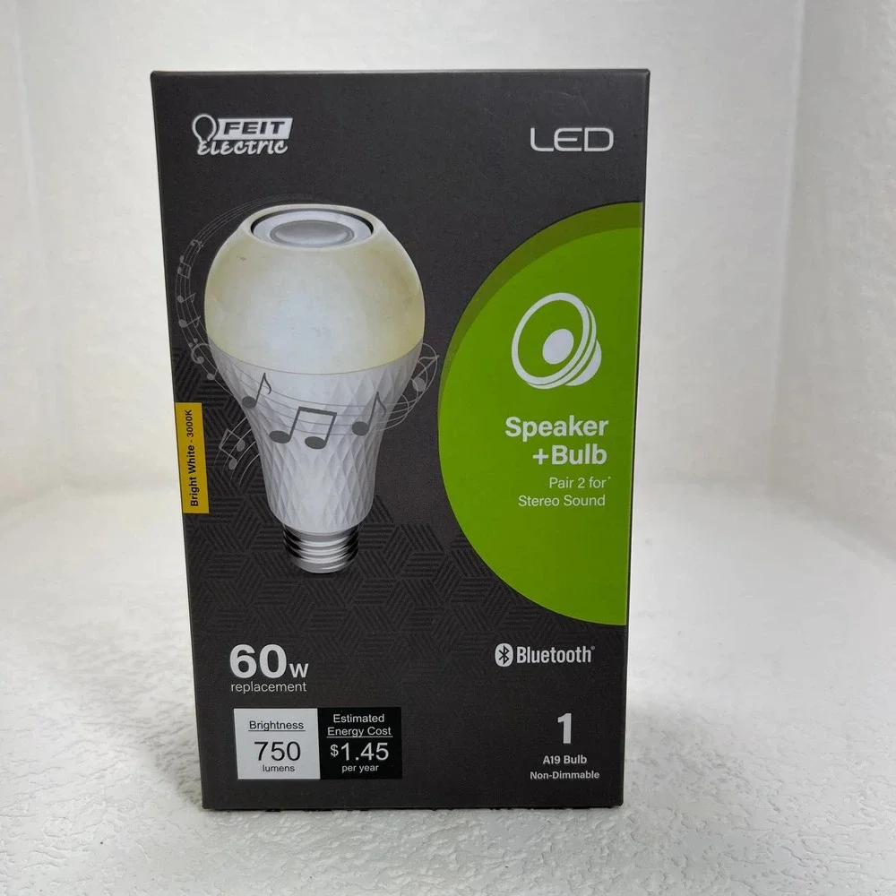 NIB Feit Electric‎ speaker+ bulb 60W